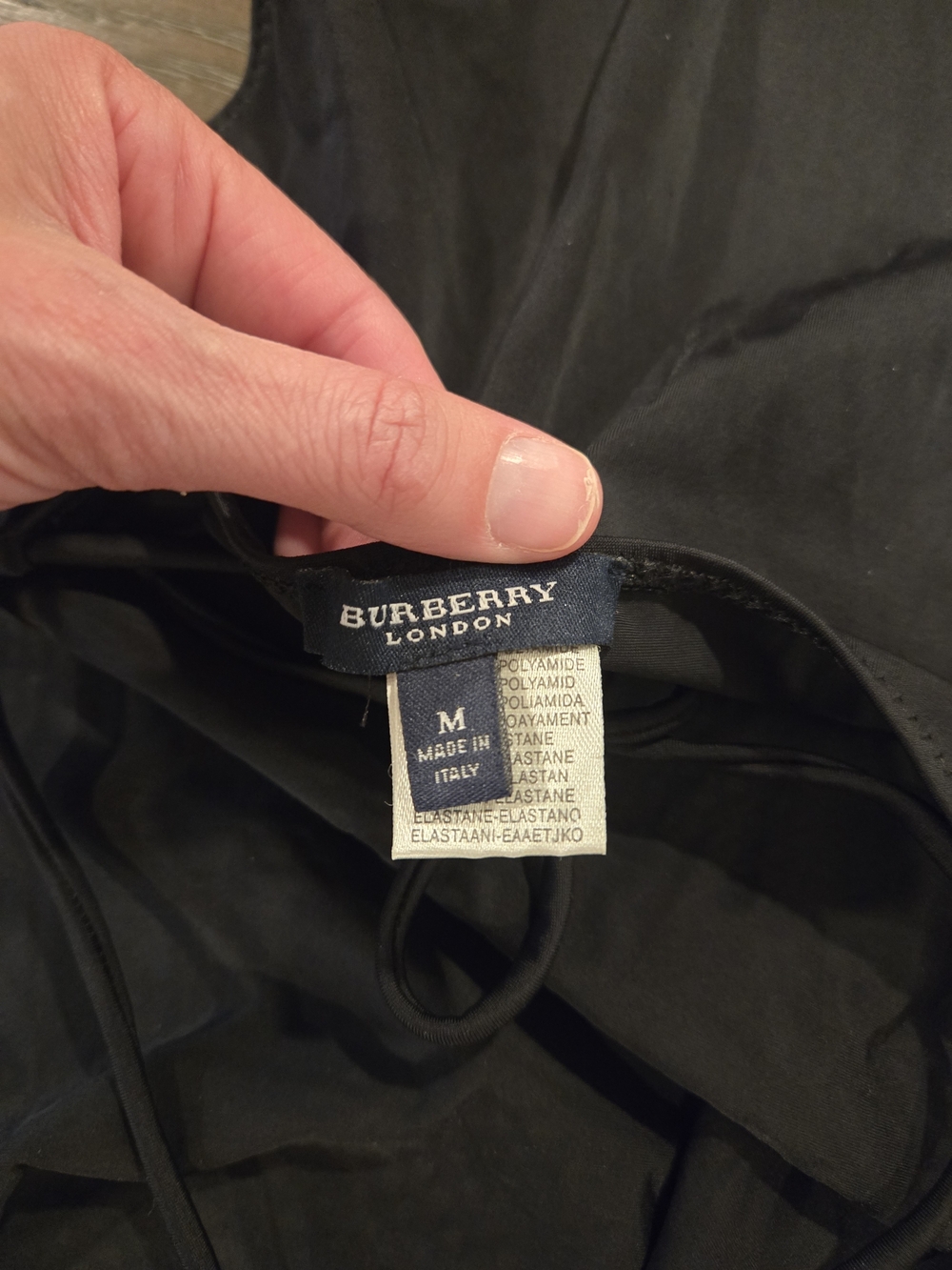 Burberry Black Label Made in Italy Women's Top - Picture 3 of 3